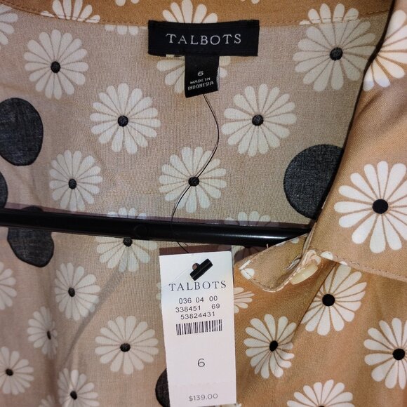 Button up dress by Talbots - Picture 4 of 5